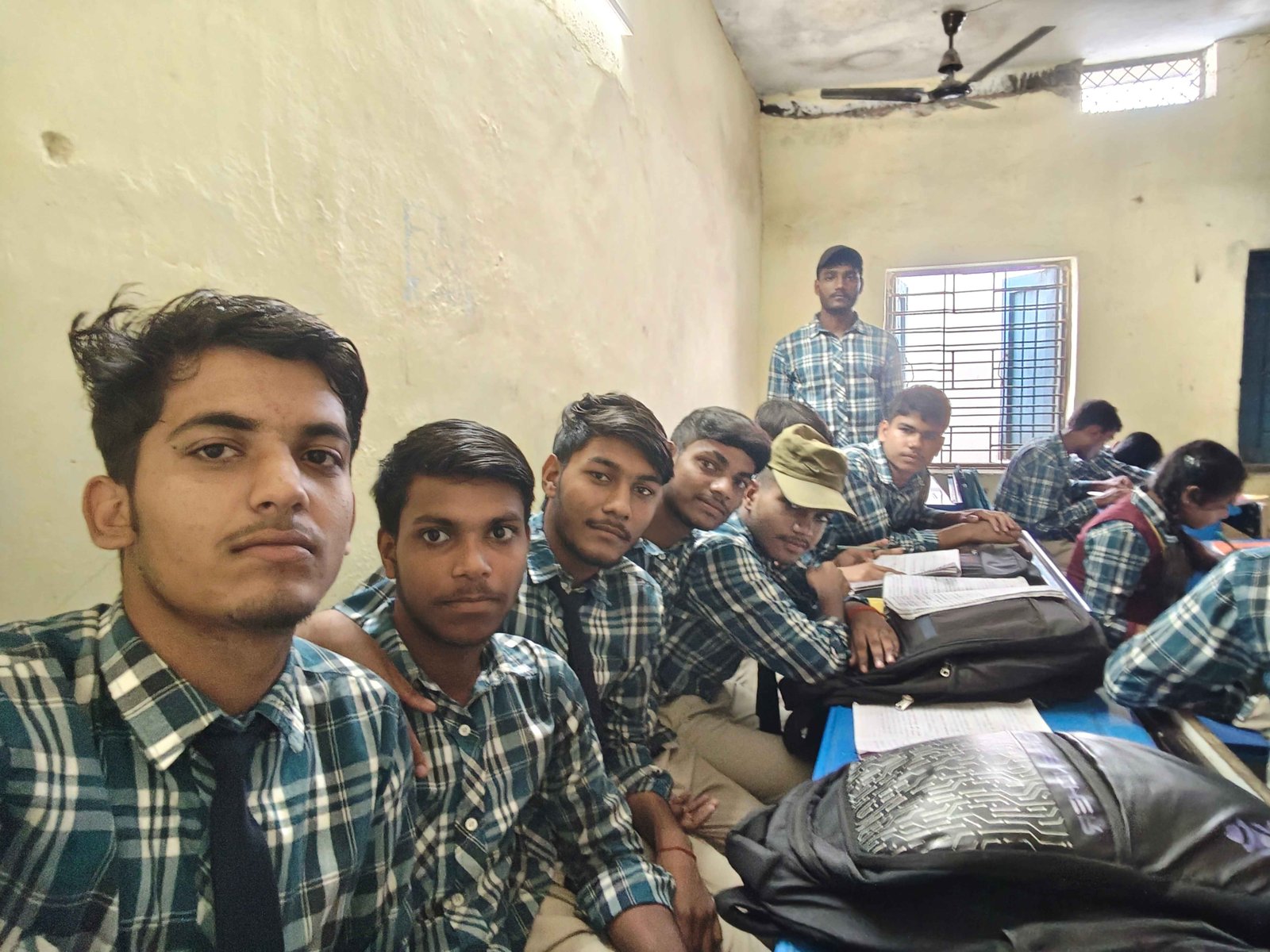 Sanjay Vaishya school classroom friends photo